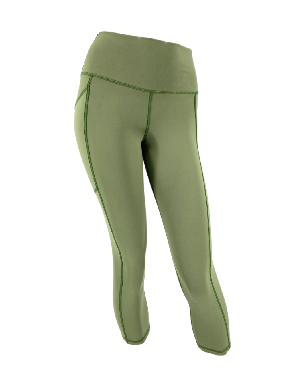 Souluxe Womens Multicoloured Geometric Polyester Cropped Leggings Size –  Preworn Ltd