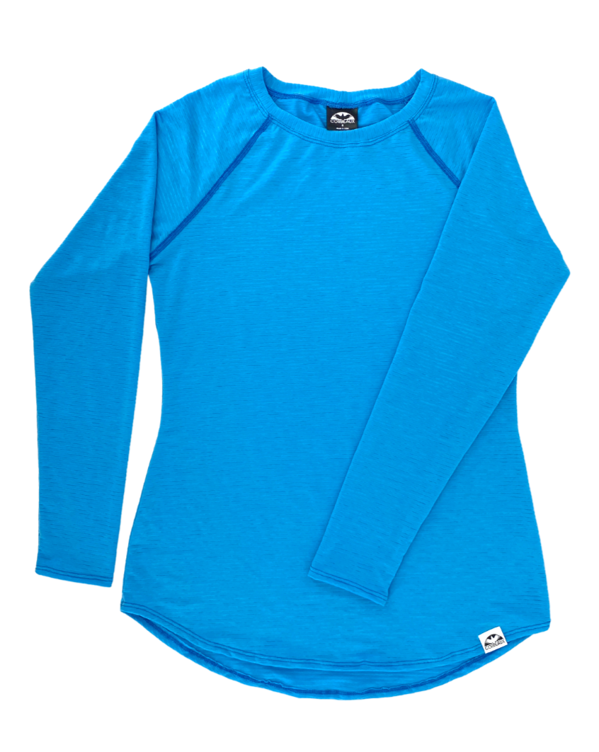 Breeze Women's Long Sleeve Base Layer Shirt | Made in USA – Corbeaux