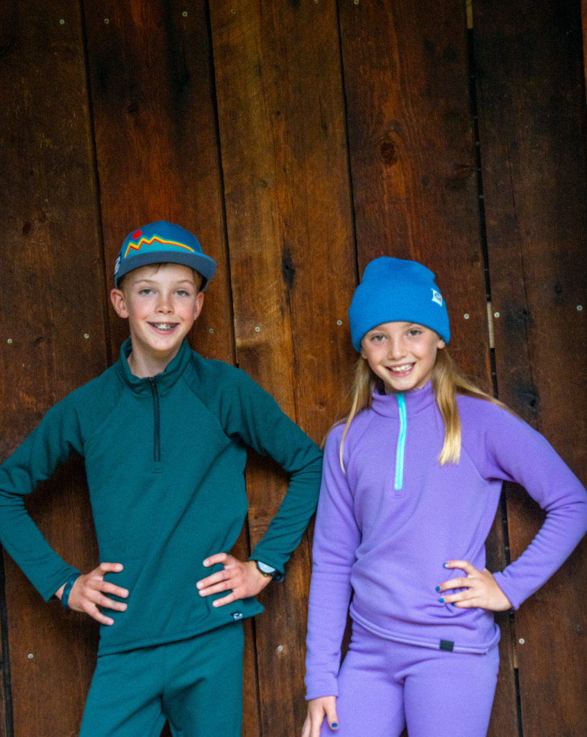 Kids fleece base layer best sale